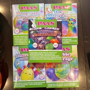 ✨8/$10. NWT. Lot of egg dying kits